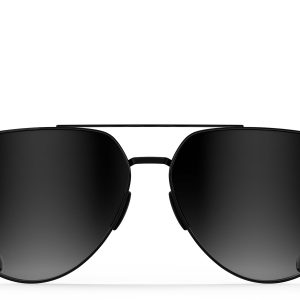 Tangle Free Aviator Hex - Black Fade Polarized