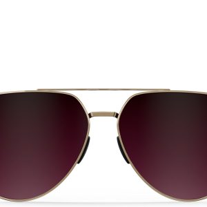 Tangle Free Aviator Hex - Cherry Fade Polarized