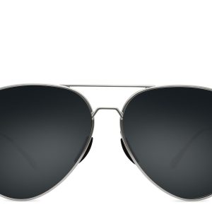 Tangle Free Aviator - Blackout Polarized